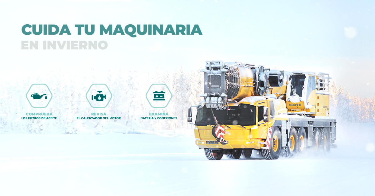 6 consejos para cuidar tu grúa en invierno