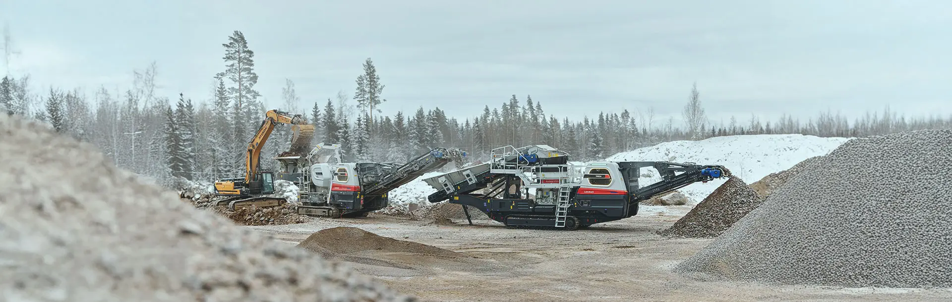 Maquinaria Metso para maximizar la productividad en minería y construcción