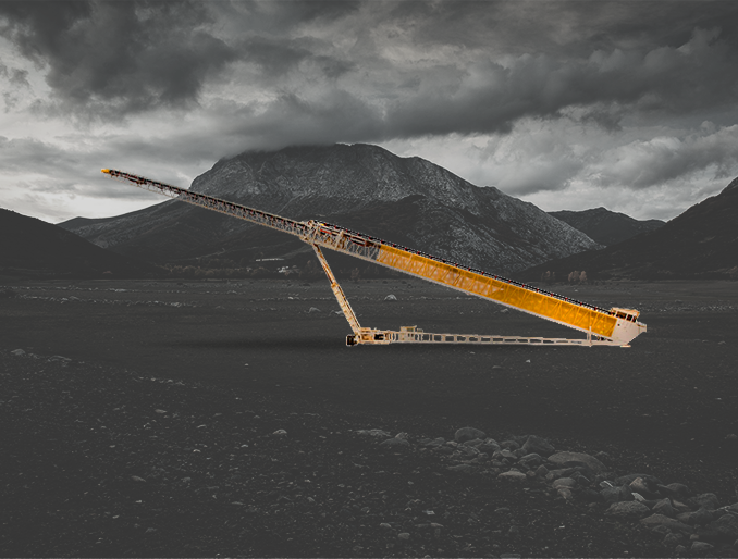 Transportadores telescópicos Telestacker Superior Apilador telescópico TeleStacker