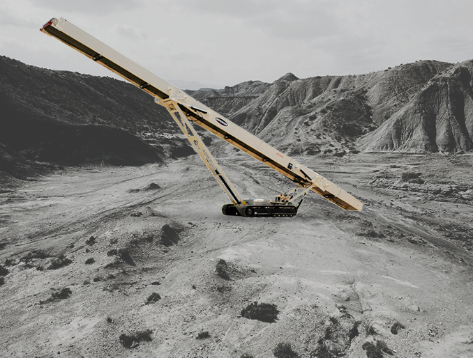 Transportadores telescópicos Telestacker Superior Apiladores radiales