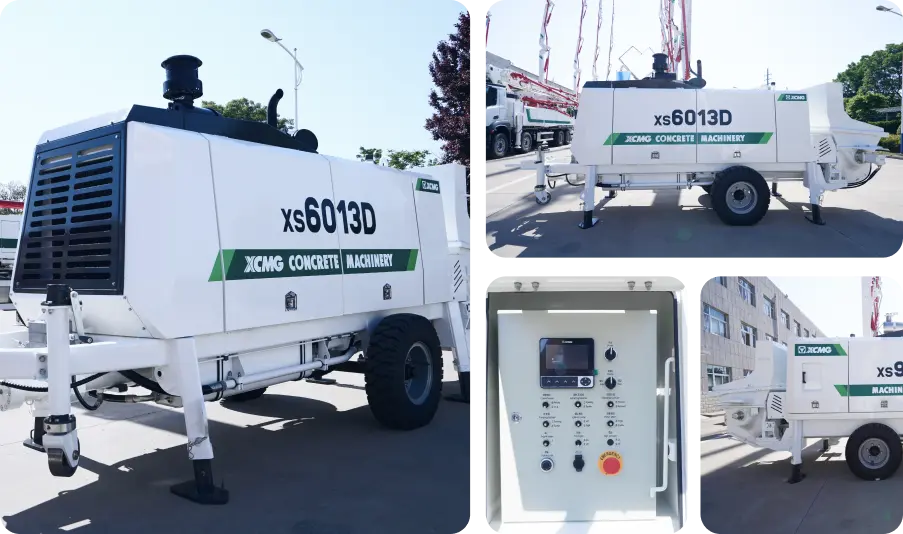Banner bombas estacionarias para concreto XCMG