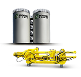 Bombas de pistón para el bombeo de materiales