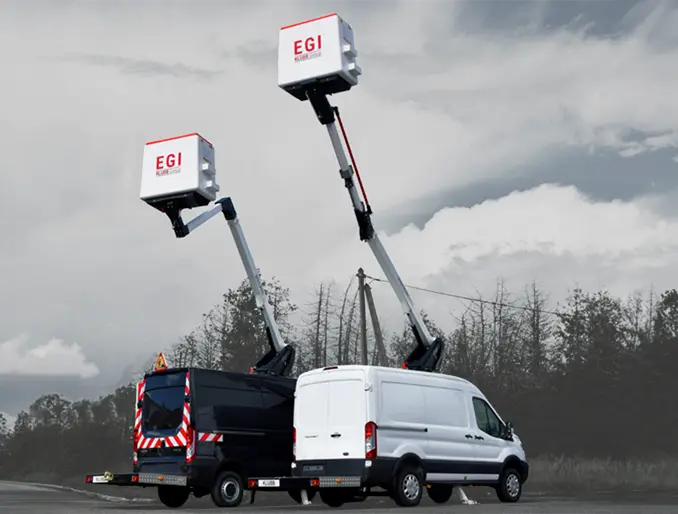 Elevador de personal E15P marca Klubb