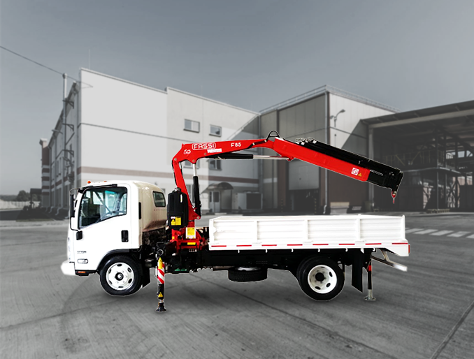 Grúa Articulada sobre Camión Fassi F85
