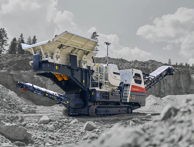 Trituradora móvil Metso Lokotrack® EC range