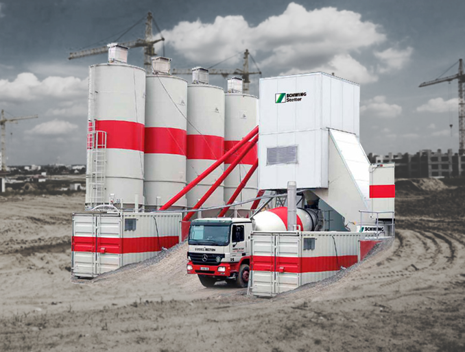 Planta de mezclado centralizado de concreto Schwing-stetter M 2.5