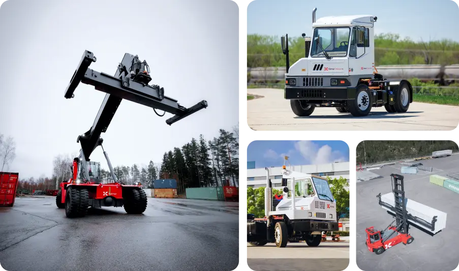 Equipos para manejo de contenedores y transporte de material
