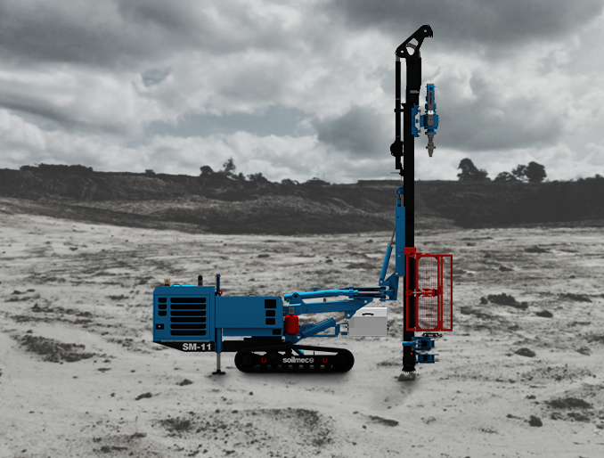 Perforadoras para micropilotes serie SM Soilmec SM-6