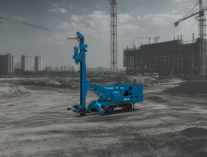 Perforadoras para micropilotes serie SM Soilmec SM-6