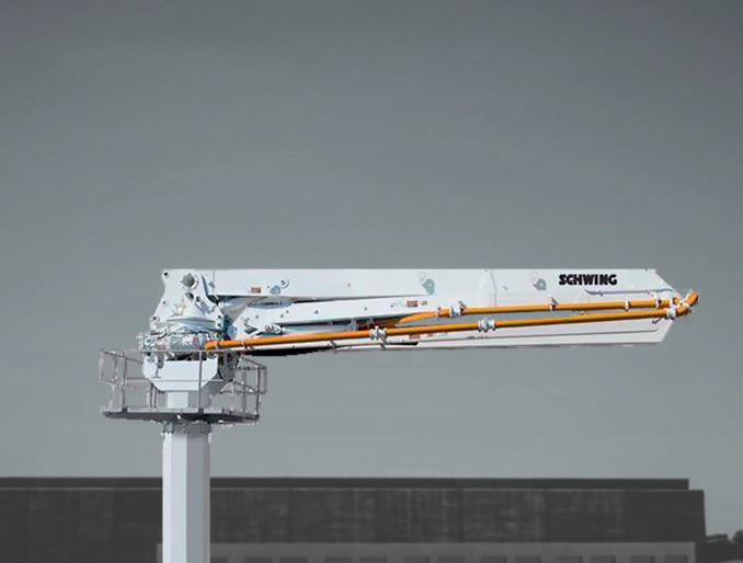 Plumas distribuidoras de concreto Schwing Stetter SPB 37
