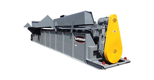 Superior Tornillo lavador para materiales finos