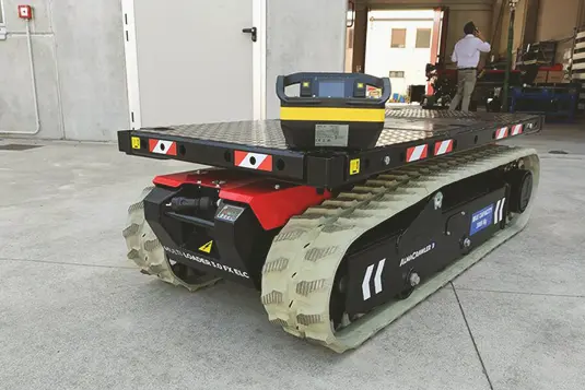 Cargador multifuncional almacrawler