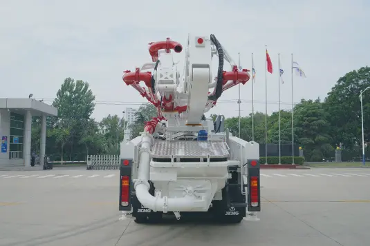 Parte trasera de bomba pluma para concreto XCMG