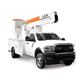 Hidroelevador con canastilla para personas