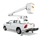 Elevadores con canastilla Axion serie UR