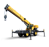 Grua telescopica para terrenos dificiles Grove